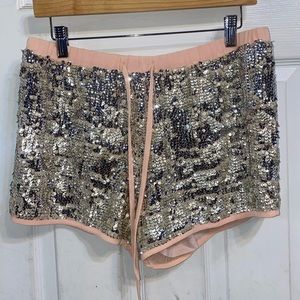 Forever21 Sequins shorts Sz L
